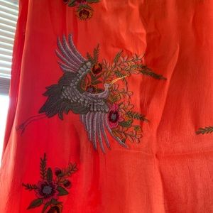 Anthropologie Skirts - Anthropologie Crane Embroidered Skirt Anthropologie Skirts - Anthropologie Crane Embroidered Skirt